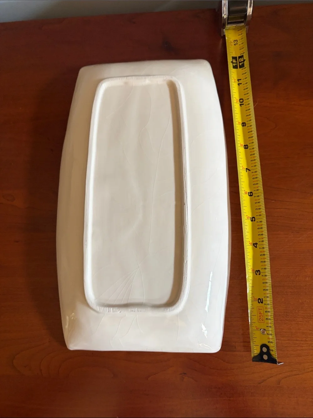 Serving dish. Ceramic. 7”x12”. Like new never used.